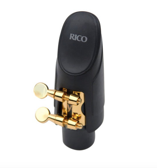 Abrazadera y boquillero D'ADDARIO H para saxofón Soprano-2