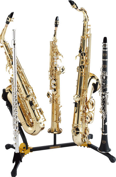 Soporte HERCULES DS538B para 5 instrumentos-0