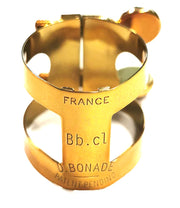 Abrazadera BONADE Dark Gold invertida para Clarinete-0