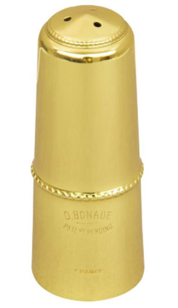 Boquillero Bonade Dorado para Saxofón alto