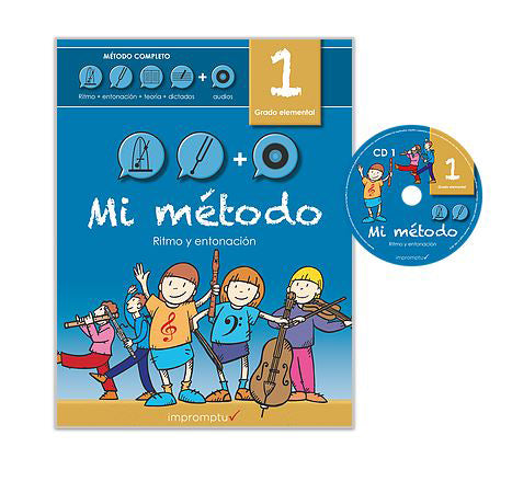 Libro Mi método 1 teoría musical