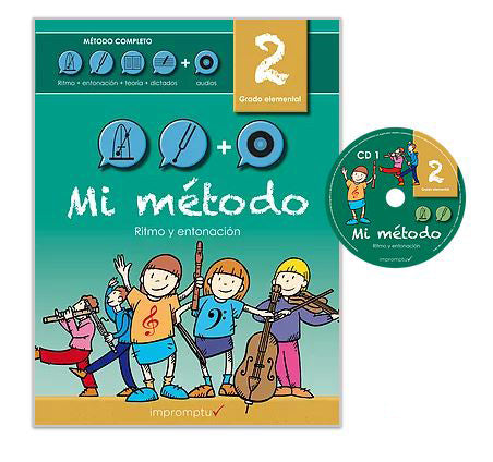 Libro Mi método 2 teoría musical