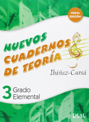 Libro Nuevos cuadernos de teoría 3 grado elemental