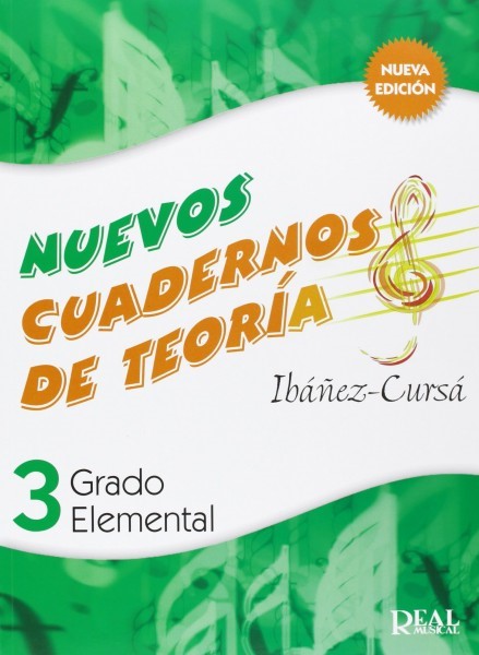Libro Nuevos cuadernos de teoría 3 grado elemental