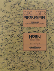 Libro Orchester Probespiel Trompa