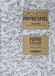 Libro Orchester Probespiel Flauta