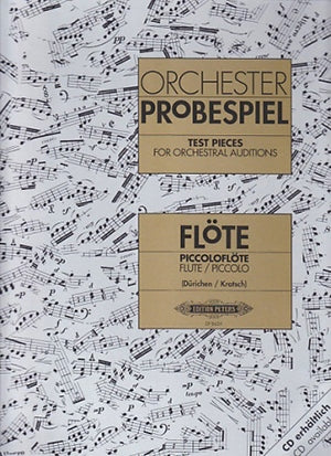 Libro Orchester Probespiel Flauta