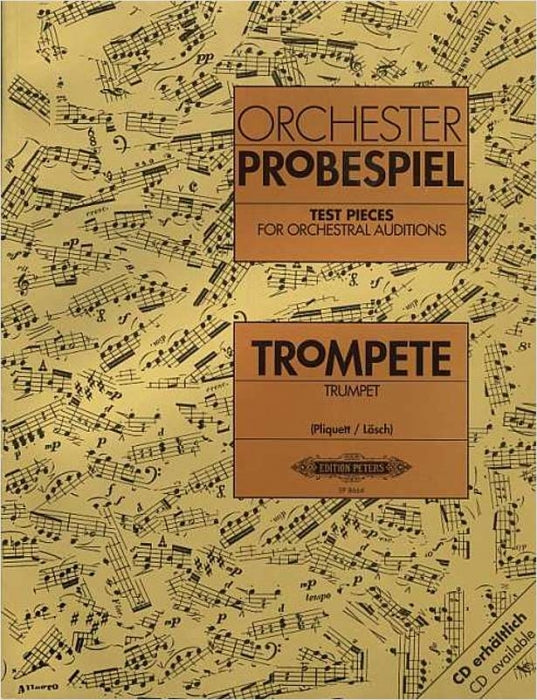 Libro Orchester Probespiel Trompeta