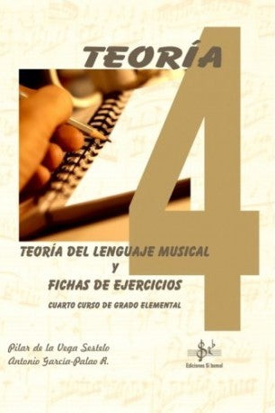 Libro Teoría del Lenguaje Musical y Fichas de Ejercicios (Curso 4º)