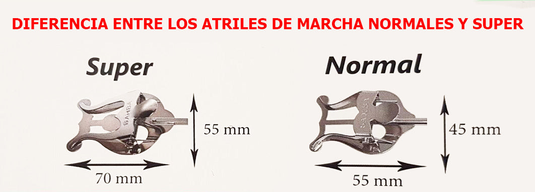 Atril de marcha para requinto normal SAMBA -0