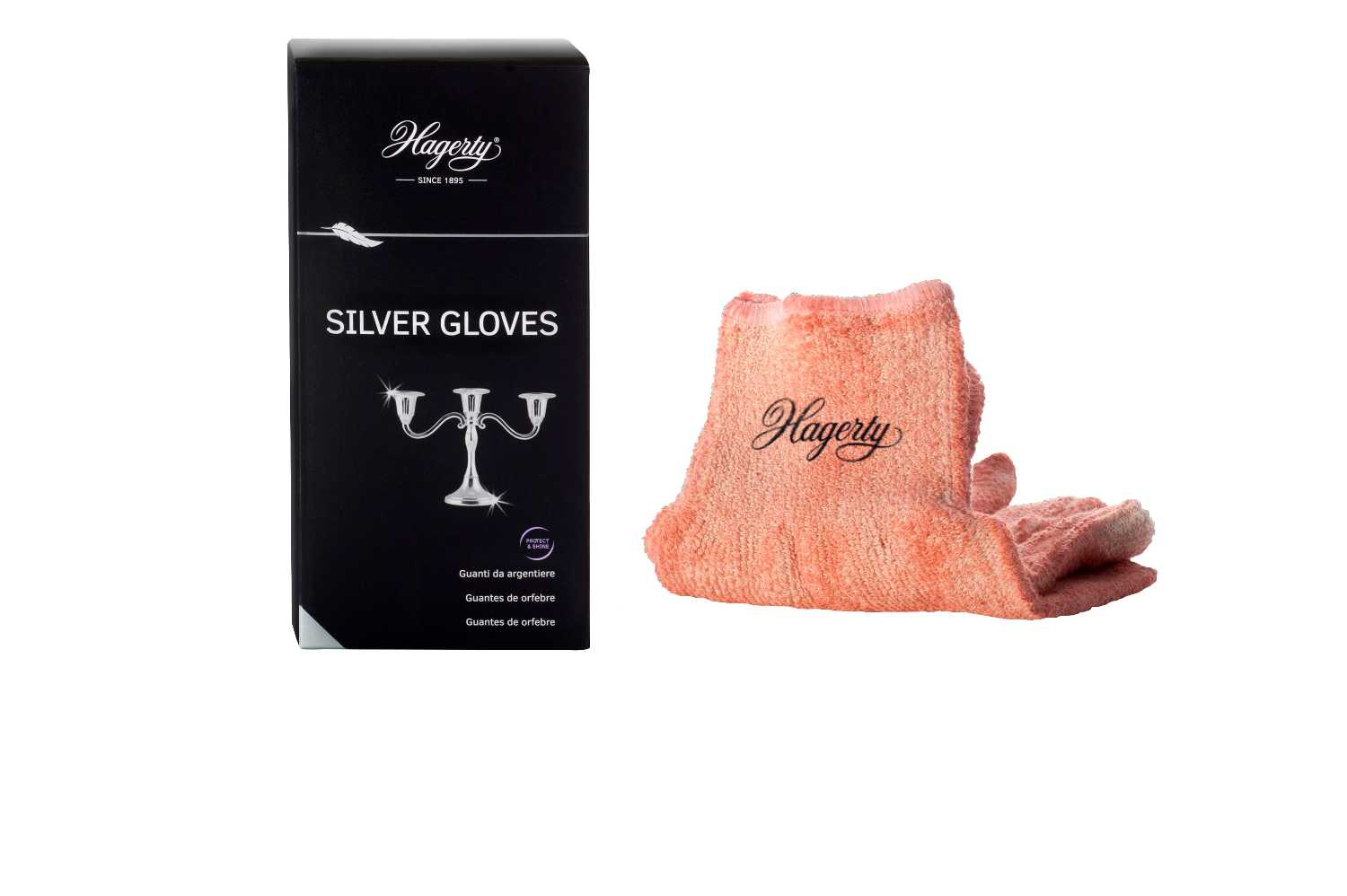 Guantes HAGERTY para plata