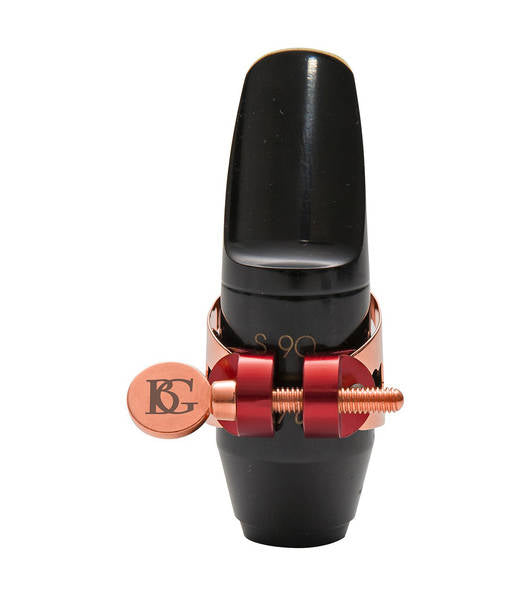 Abrazadera y boquillero BG LDS9 DUO para saxofón soprano-1