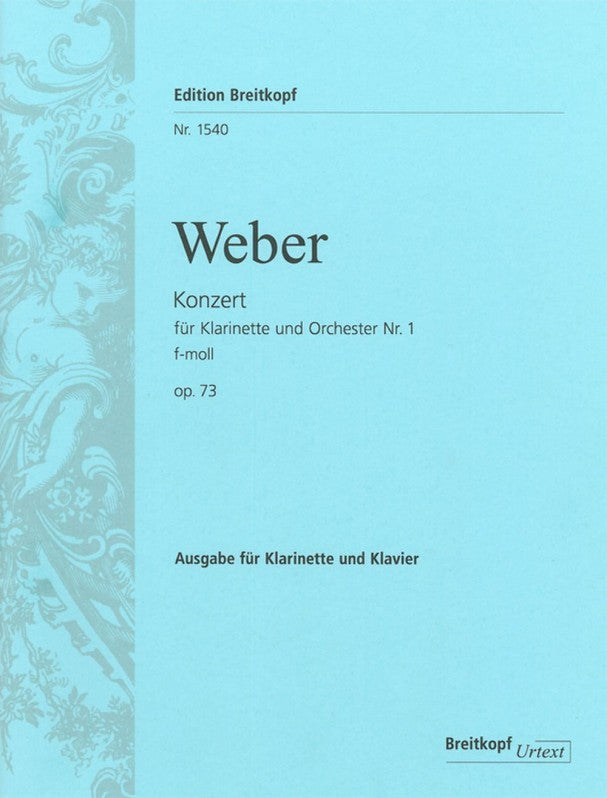 Concierto para Clarinete y Orquesta Nr. 1 WEBER