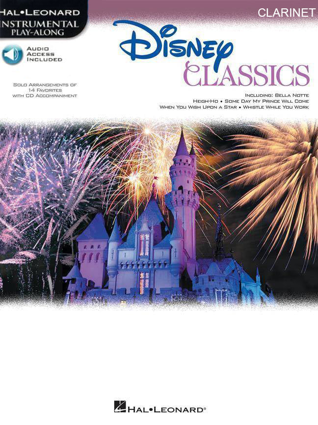 Disney Classics para clarinete (Libro y audio)