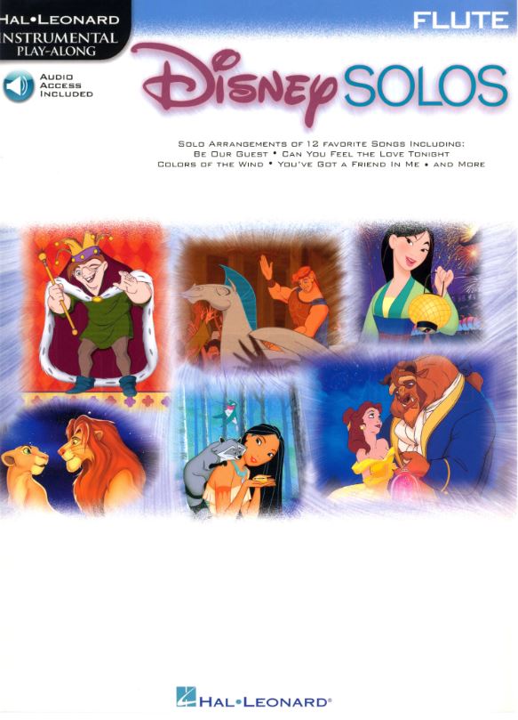 Disney Solos for Flute (Libro y audio)