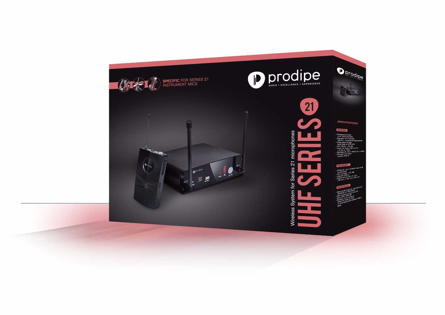 PRODIPE Serie 21 sistema inalámbrico