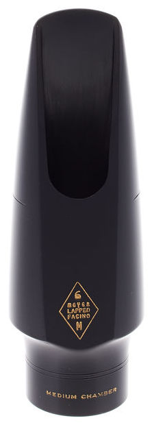 Boquilla Meyer Hard Rubber para Saxofón Soprano-0