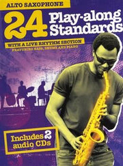 24 Play-along Standards para Saxo Alto