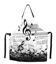 Delantal música