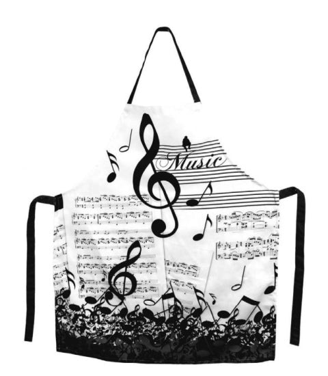 Delantal música