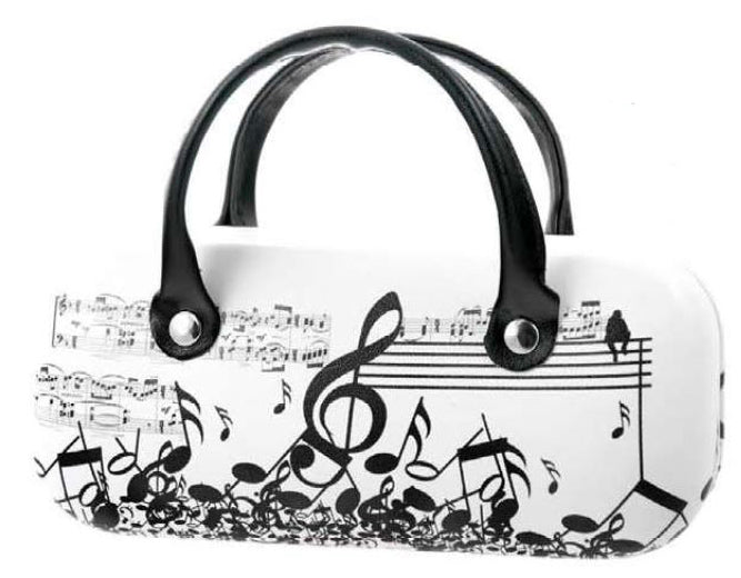 Funda gafas música