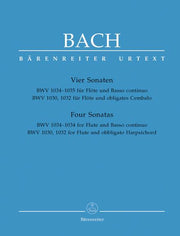 4 Sonatas para Flauta BACH