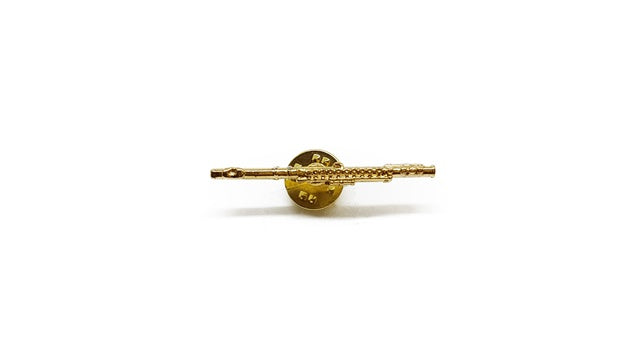 Pin G´MUSICAL flauta dorado