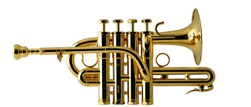 Trompeta Piccolo SCHILKE P7-4 Gold Plated