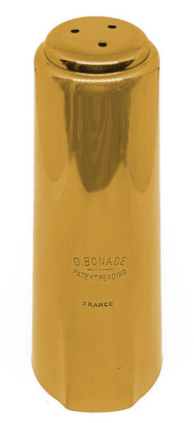 Boquillero BONADE invertido dark gold para saxofón tenor