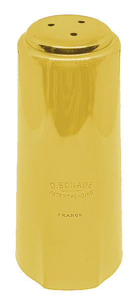 Boquillero BONADE invertido dorado para saxofón tenor