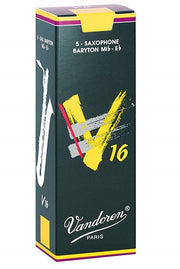 Caja de 5 cañas VANDOREN V16 para saxo Baritono