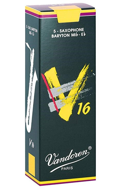 Caja de 5 cañas VANDOREN V16 para saxo Baritono