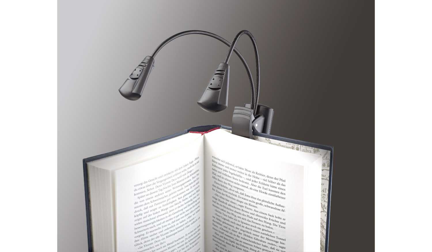 Lámpara de atril K&M 12243 doble LED FlexLight-1