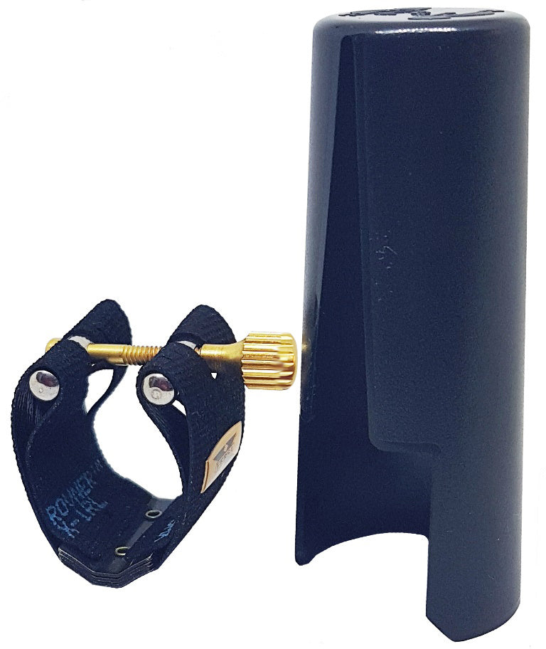 Abrazadera y boquillero ROVNER VERSA X para saxofón soprano