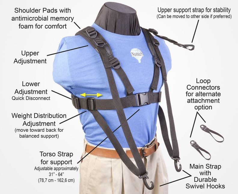 Arnés NEOTECH Pad-It para tuba-0
