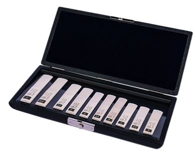 Estuche FORESTONE AL10 Premium para 10 cañas de Saxofón alto/soprano/clarinete-0