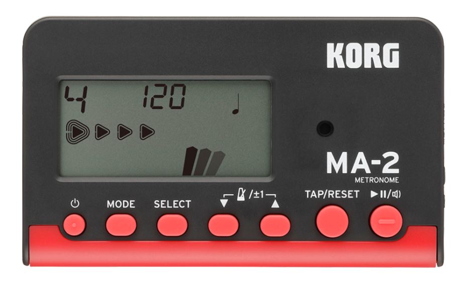 Metrónomo KORG MA-2 Rojo-0