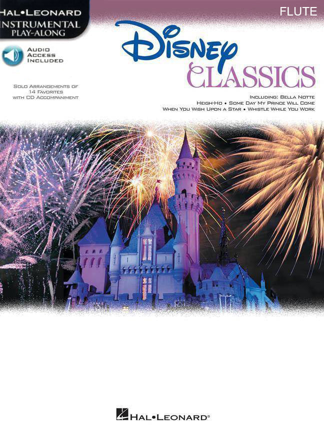 Disney Classics parta flauta (Libro y audio)