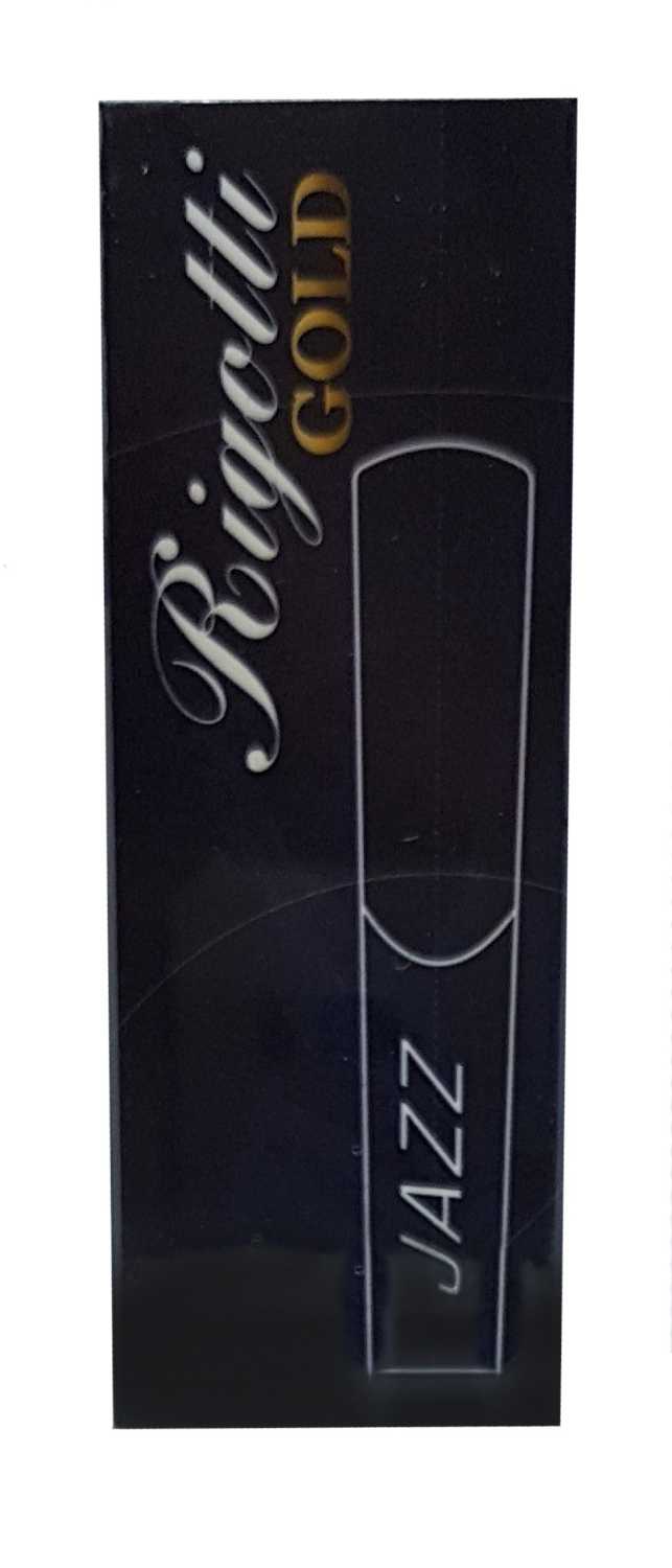 Caja de 5 cañas RIGOTTI Gold Jazz para Saxofón tenor