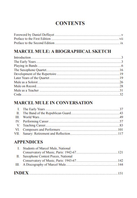 Rousseau: Marcel Mule - His Life & the Saxophone (2nd edition)-0