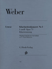Concierto para Clarinete Fa Menor op. 73 Weber