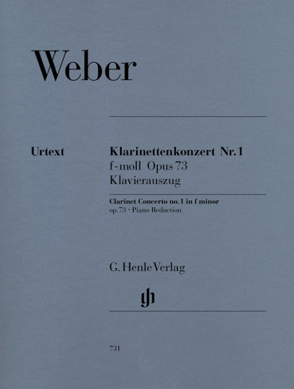 Concierto para Clarinete Fa Menor op. 73 Weber