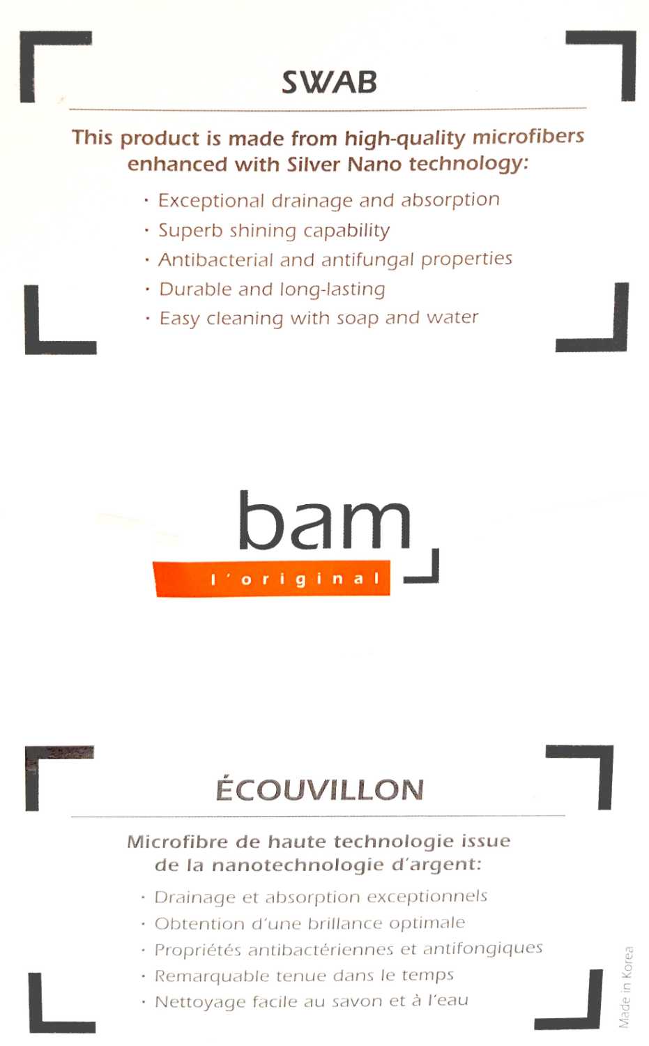 Limpiador BAM SW-0010 para fagot-0