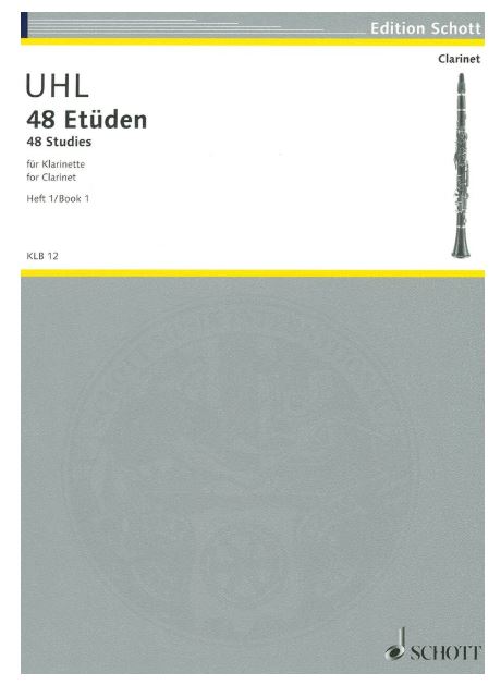 48 Estudios para Clarinete, Libro 1, A. UHL
