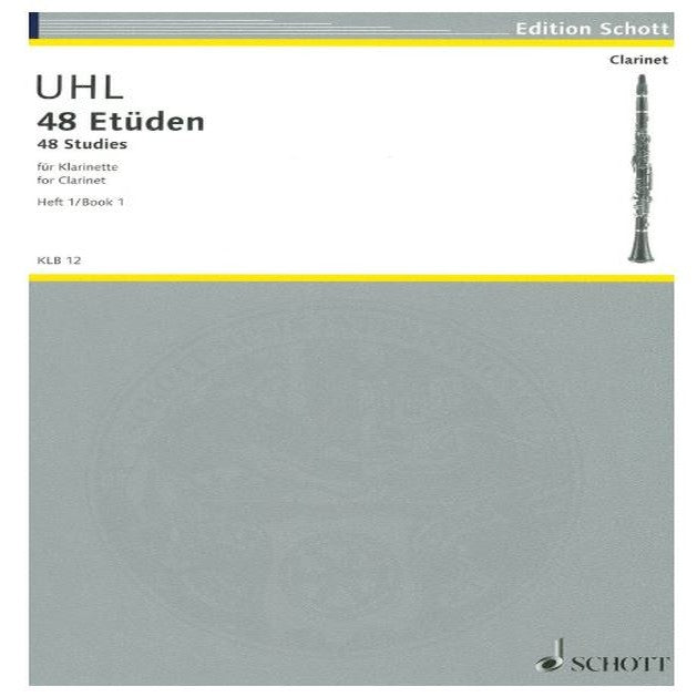 48 Estudios para Clarinete, Libro 1, A. UHL