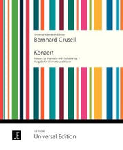 Concerto No. 1, Eb major para clarinete y piano op. 1, Bernhard Crusell