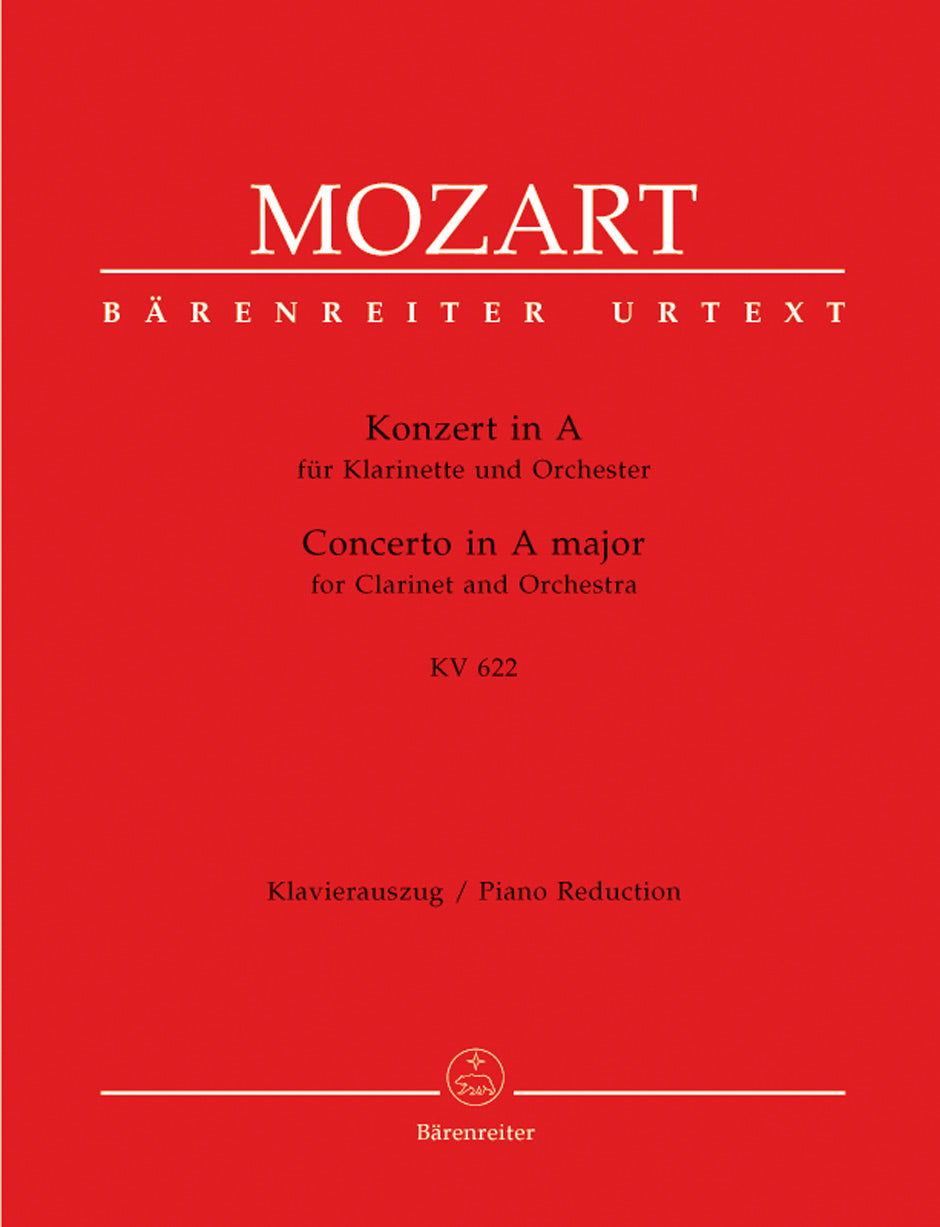 Concerto in A major para clarinete y orquesta, W.A. Mozart