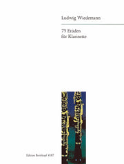 75 Estudios para Clarinete Wiedemann