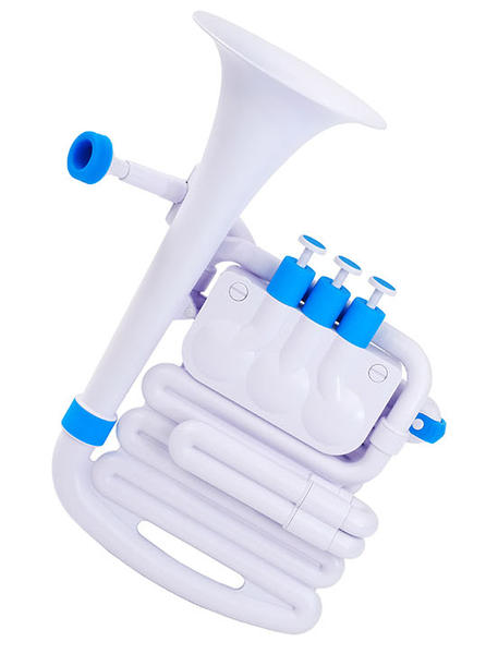 NUVO jHORN blanco-azul