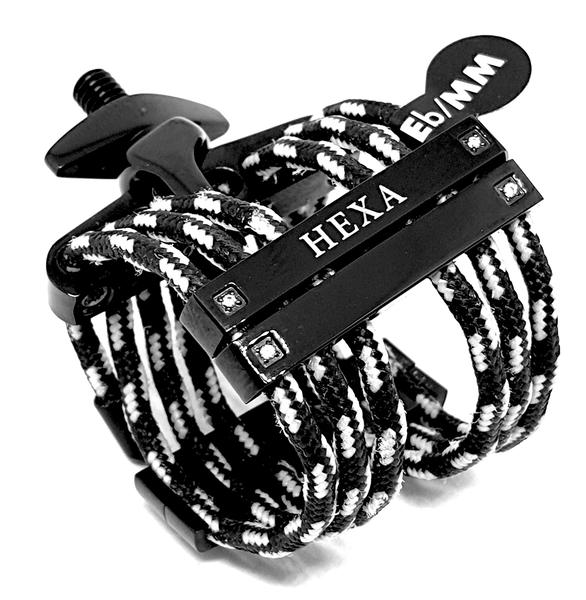 Abrazadera SILVERSTEIN Hexa Black Requinto/Metal Medium 04-1